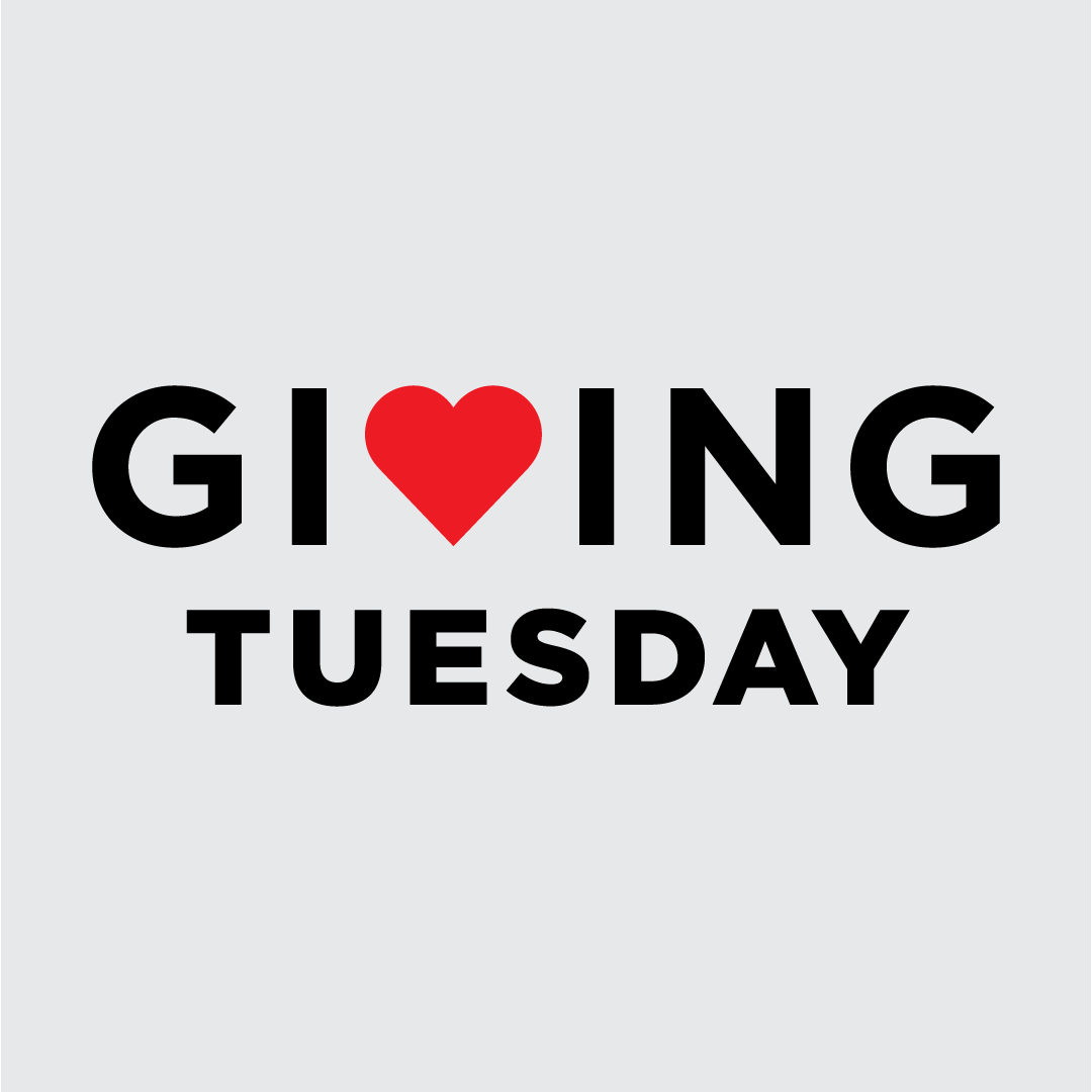 Image of text saying "Giving Tuesday"